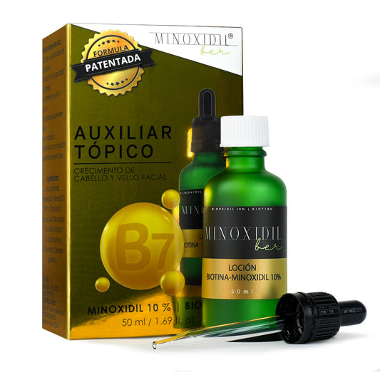 MINOXIDILBER Minoxidil 10% Biotina 50ml