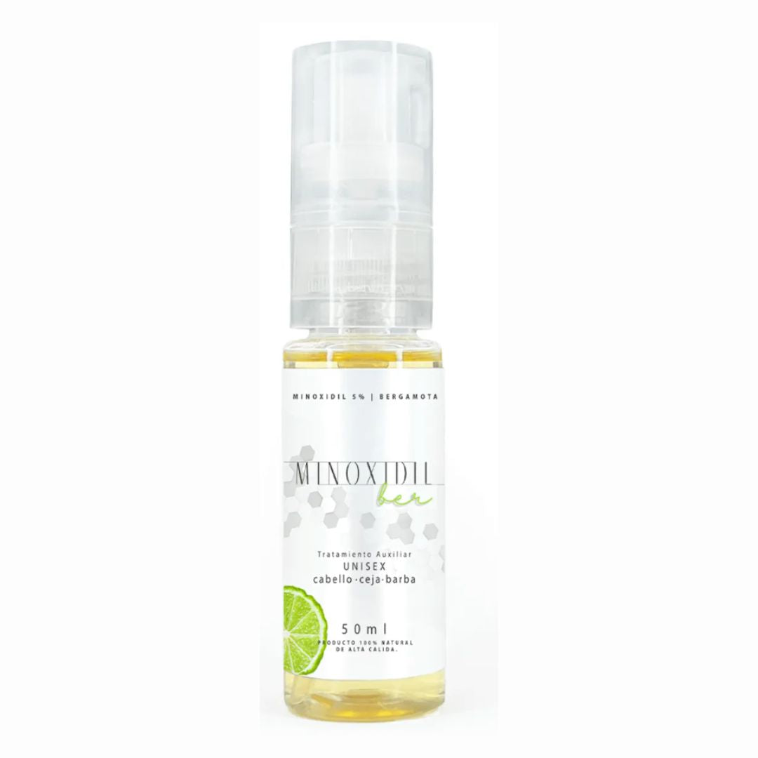 MINOXIDILBER minoxidil 5% bergamota Espuma 50ml