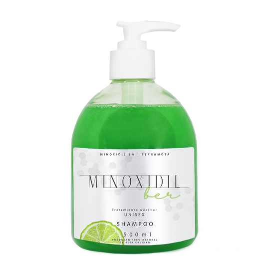 MINOXIDILBER minoxidilber 5% bergamota shampoo 500 ml